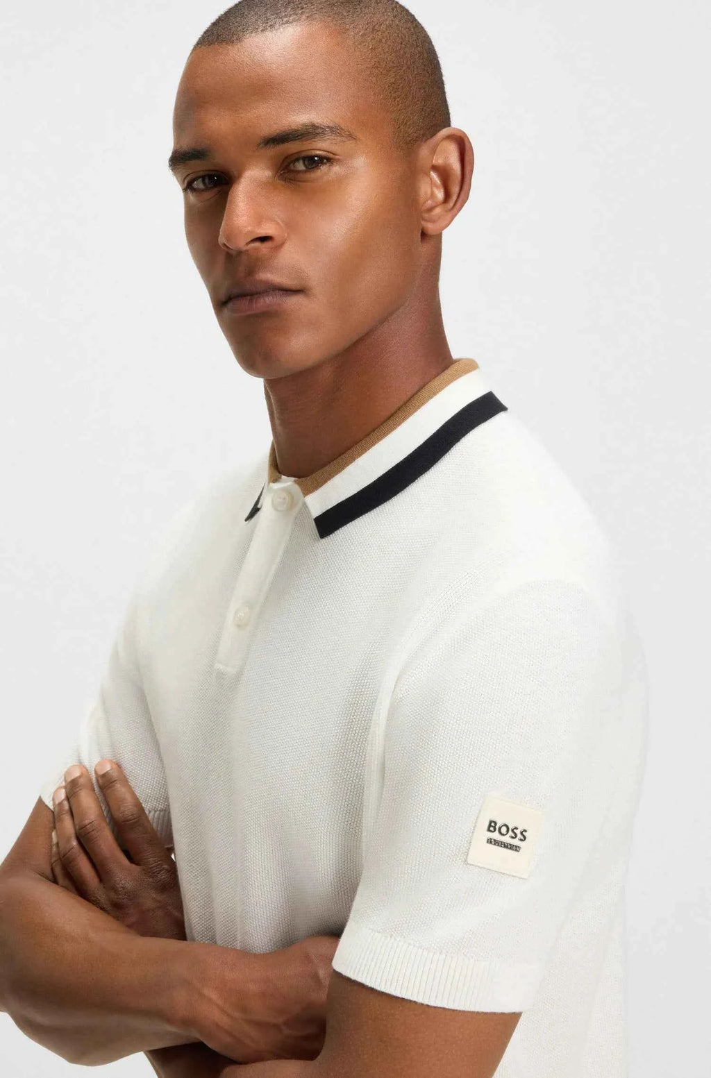Joshua Kniwear Polo Rice