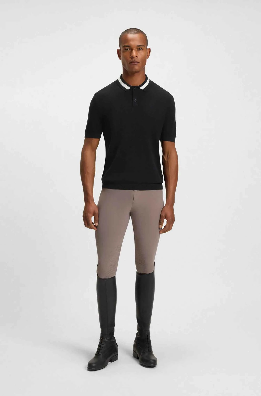 Joshua Kniwear Polo Rice