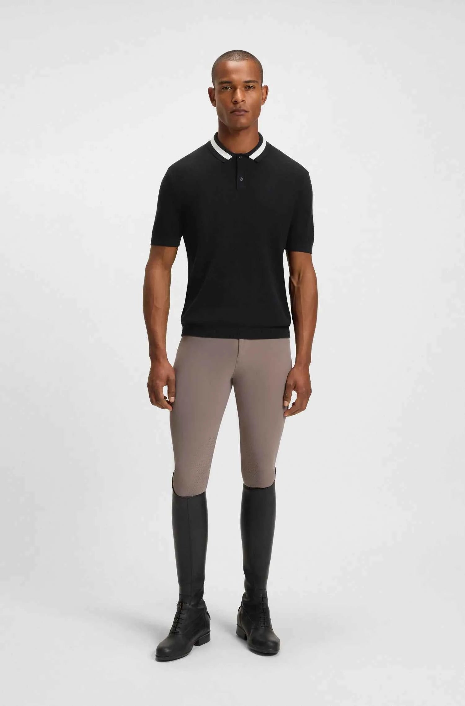 Joshua Kniwear Polo Rice