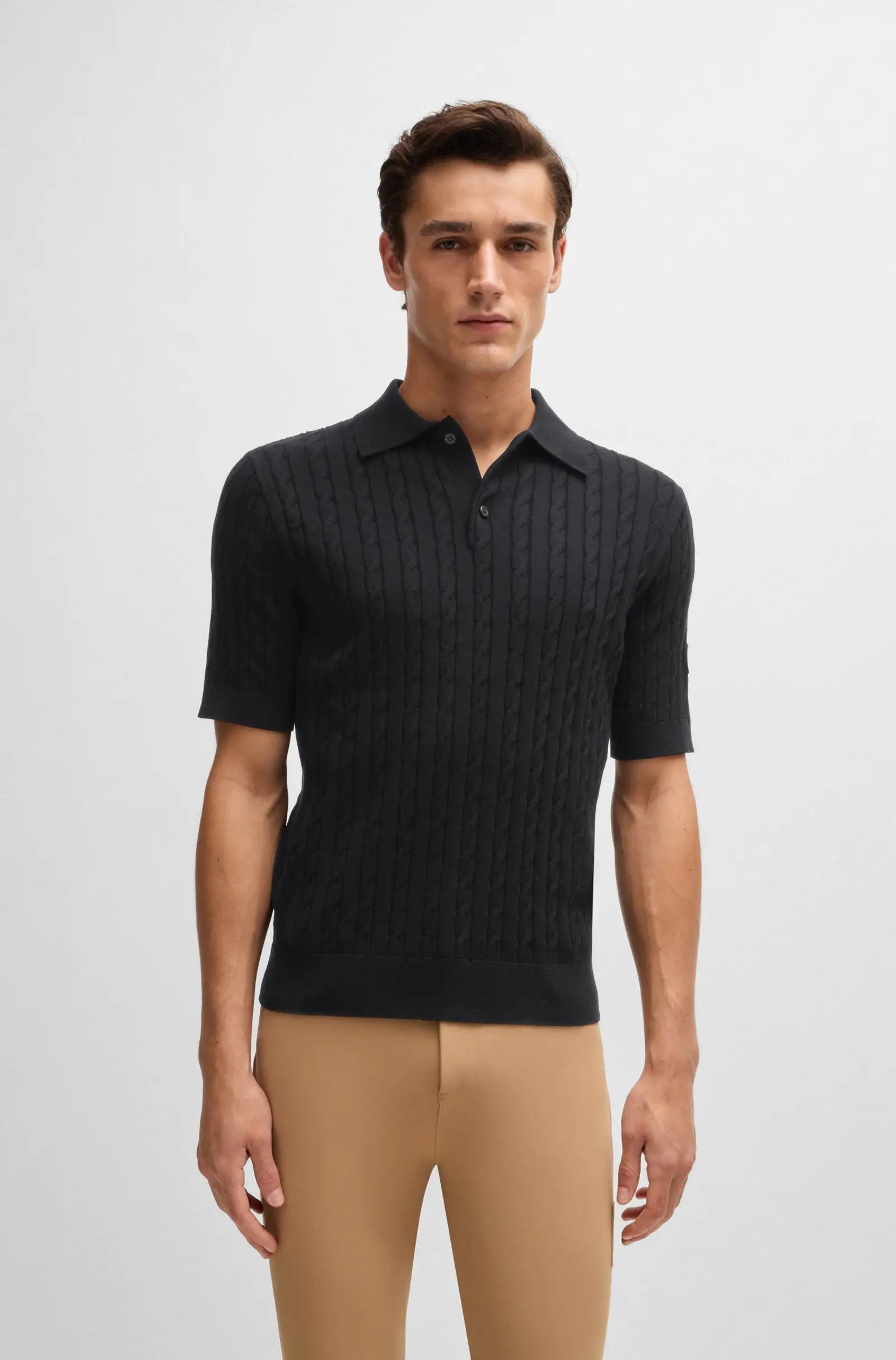 Lewis Knitwear Polo on Alexander Schill Shop, an official BOSS Equestrian Partner