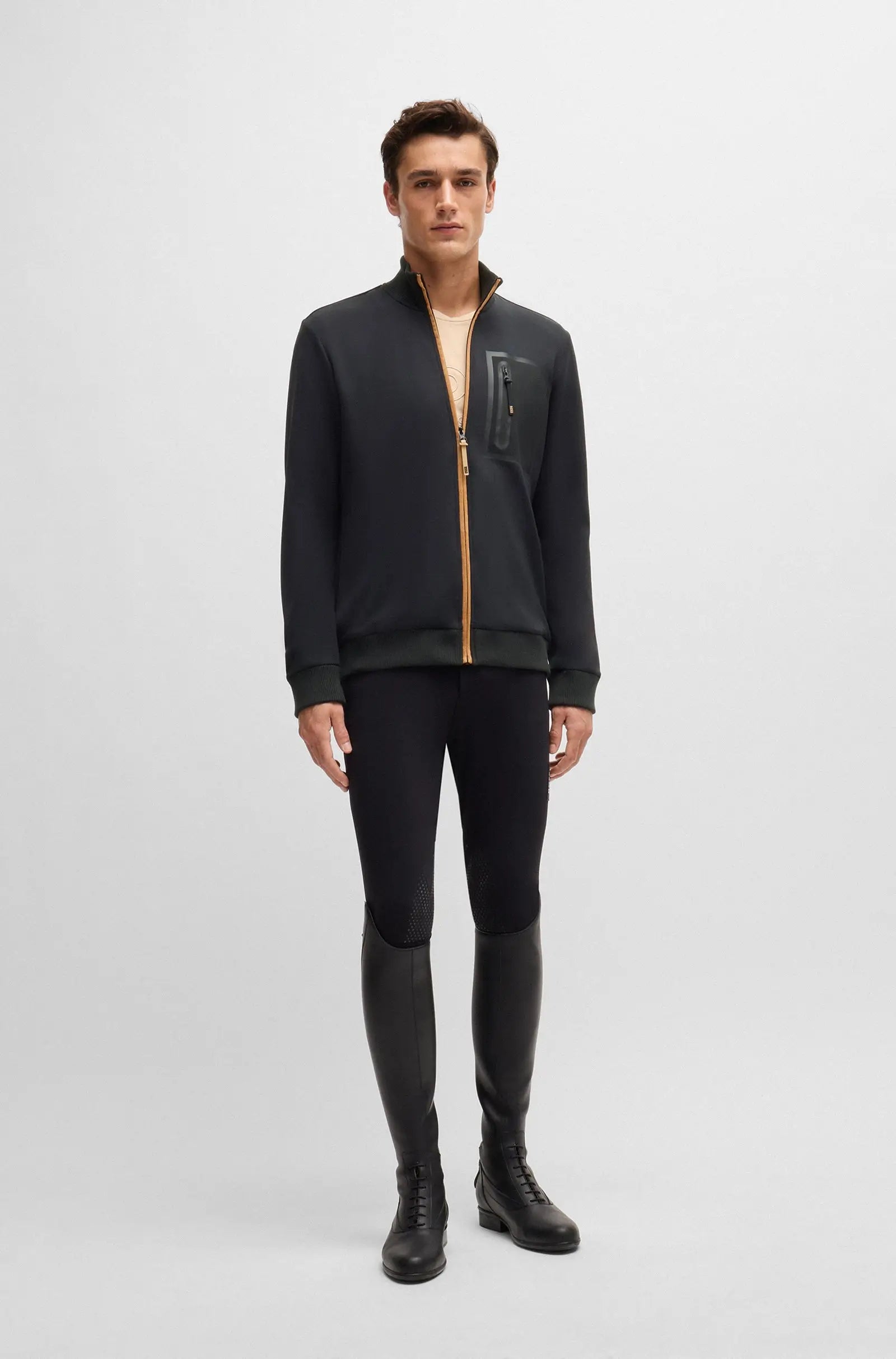 Sammy Function Cardigan on Alexander Schill Shop, an official BOSS Equestrian Partner