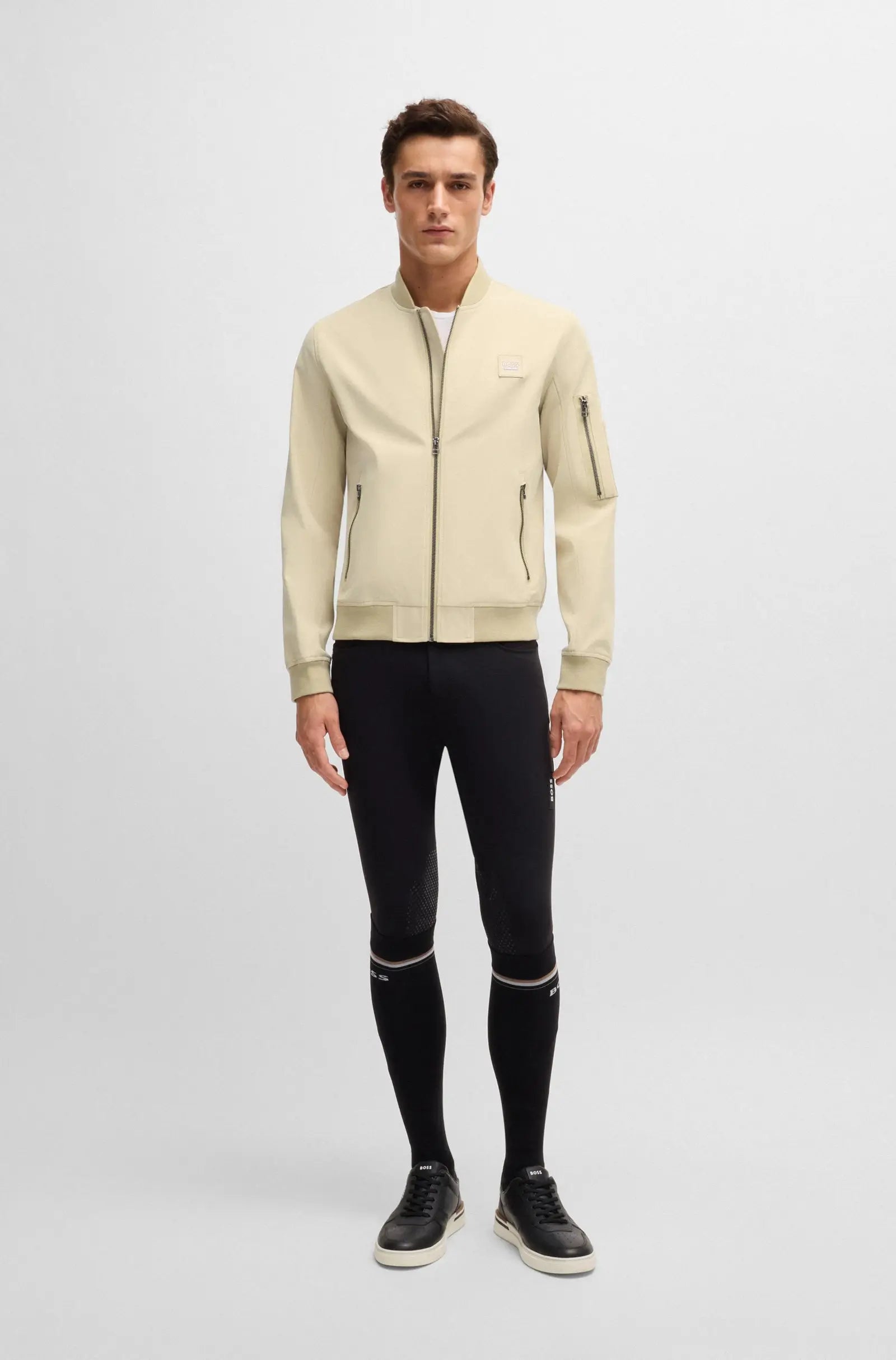 Steve Pilot Jacket on Alexander Schill Shop, an official BOSS Equestrian Partner