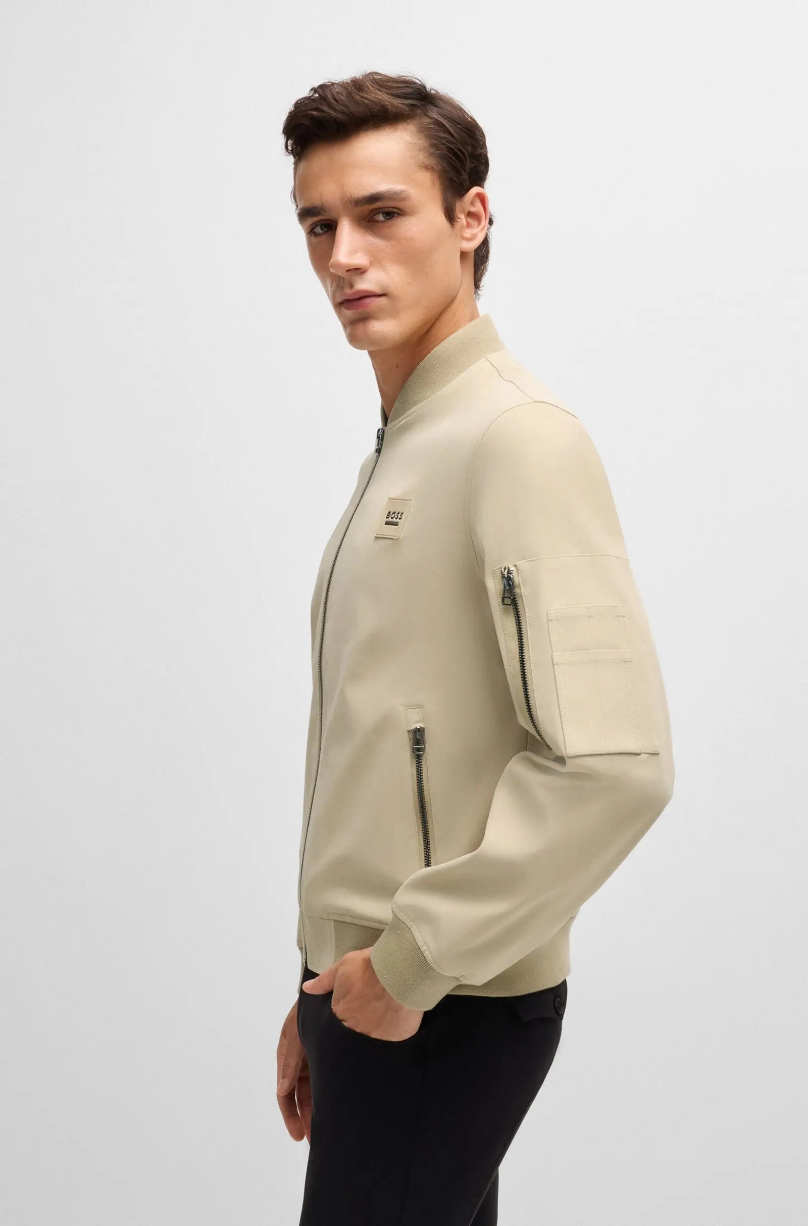 Steve Pilot Jacket on Alexander Schill Shop, an official BOSS Equestrian Partner