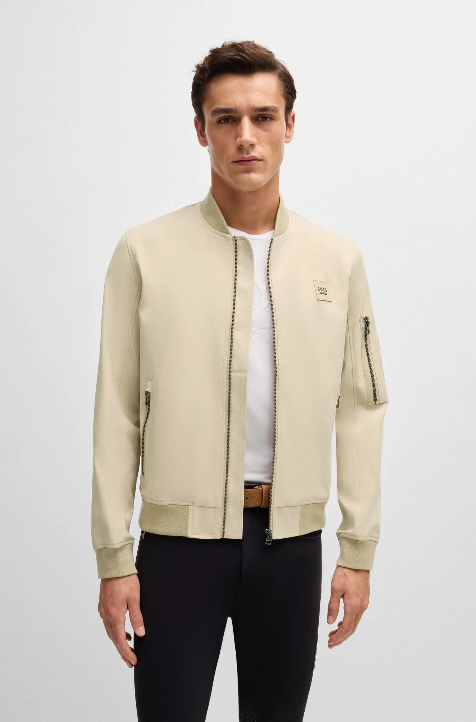 Steve Pilot Jacket on Alexander Schill Shop, an official BOSS Equestrian Partner