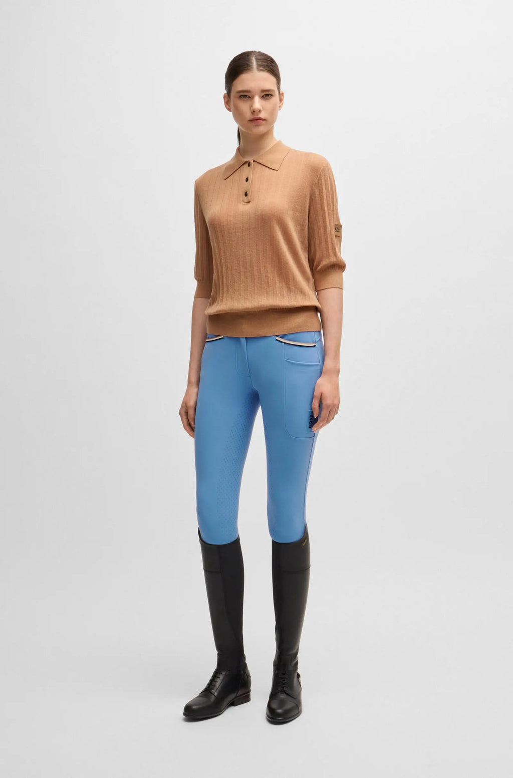 Hailey High Waist Full Grip Breeches on Alexander Schill Shop, an official BOSS Equestrian Partner