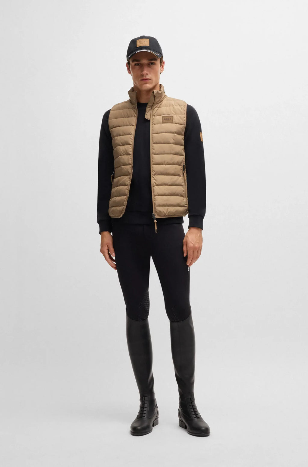 Ashton Light Puffer Vest on Alexander Schill Shop, an official BOSS Equestrian Partner