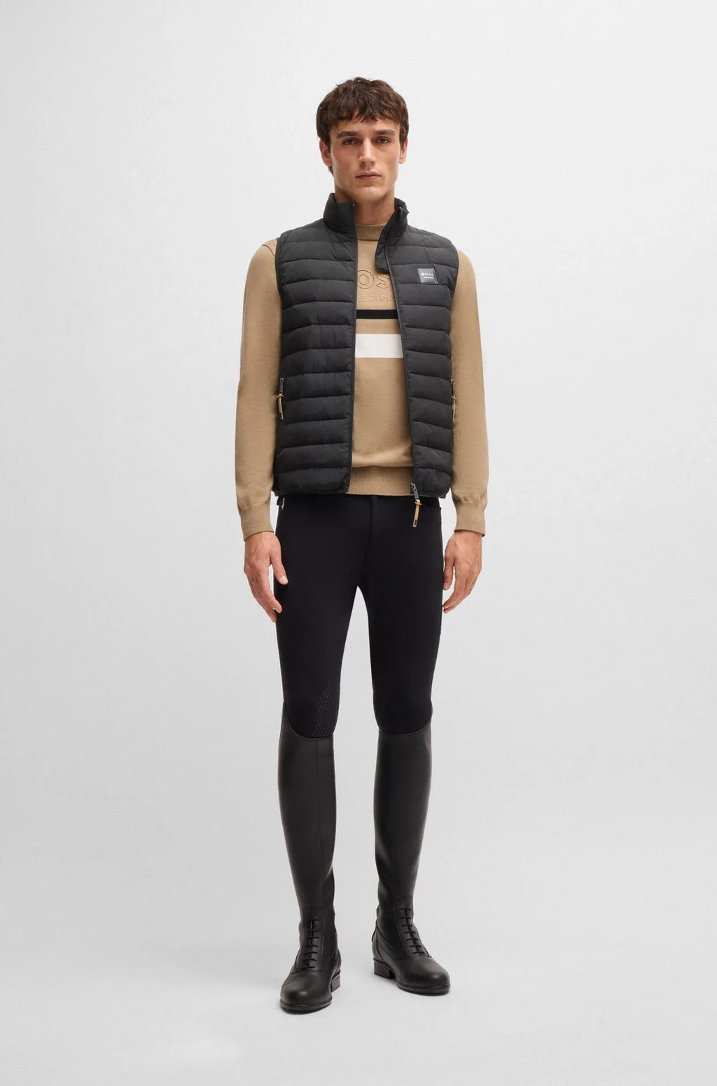 Ashton Light Puffer Vest on Alexander Schill Shop, an official BOSS Equestrian Partner